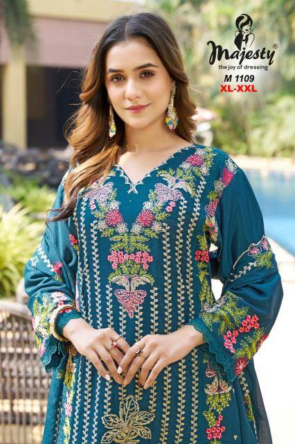 Majesty m 1109 - 1112 Salwar kameez wholesale shopping
